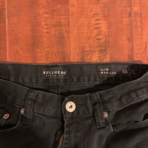 Bullhead denim Black slim fit jeans - Picture 3 of 5